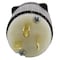 Ac Works Straight Blade Plug, 5-20P, 20 A, 125V AC, 2 Pole, Screw Terminals, Grounded AS520P - alternate 3